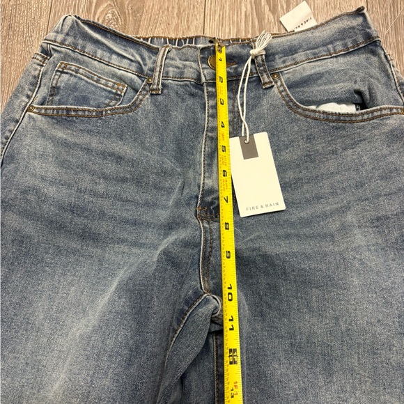 Fire and Rain Classic Blue Wide-Leg Women Jeans - Picture 4 of 10